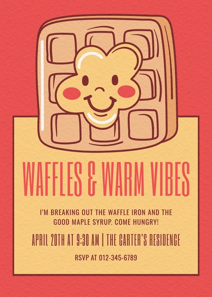 Breakfast Gathering Invitation