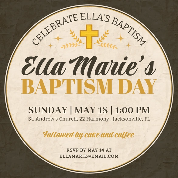 Baptism Celebration