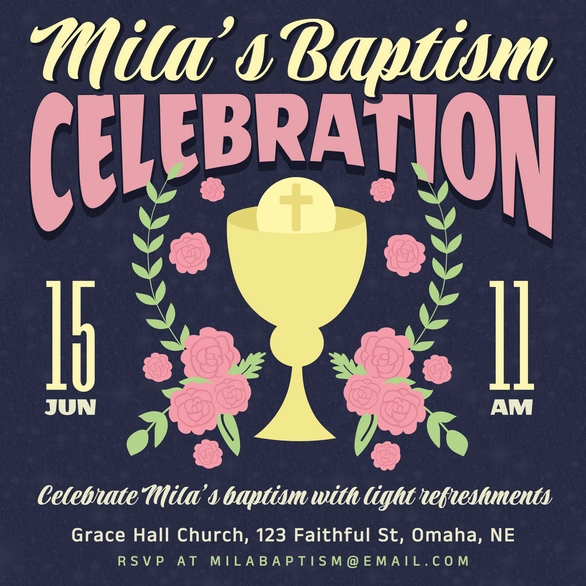 Baptism Invitation