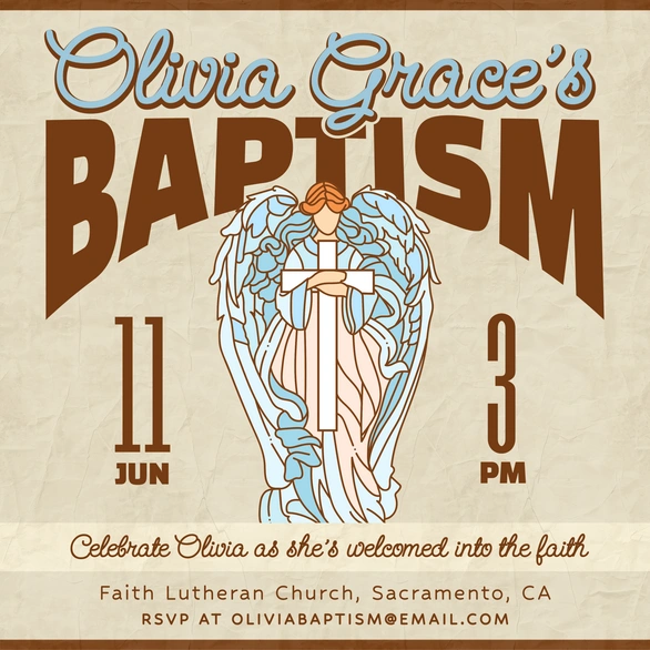 Baptism Invitation