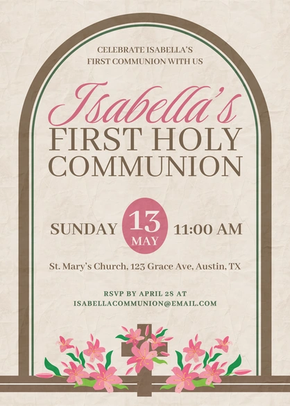 First Holy Communion