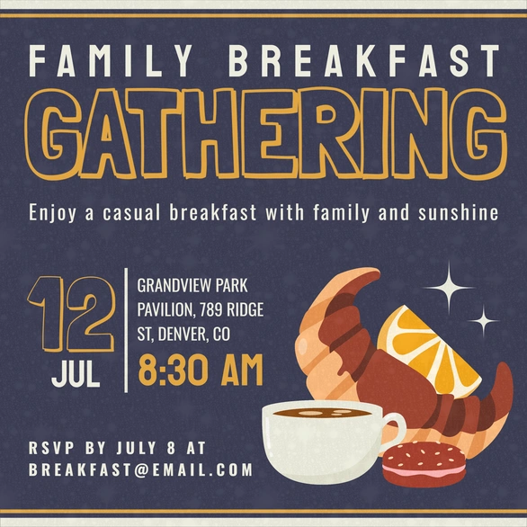 Family Breakfast Event