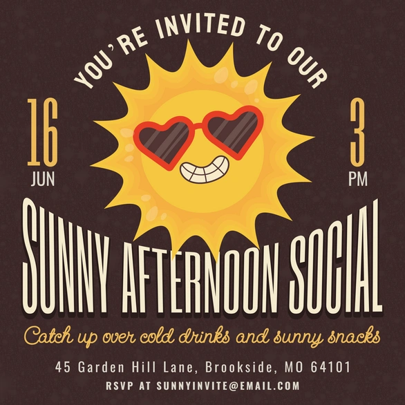 Social Gathering Invitation