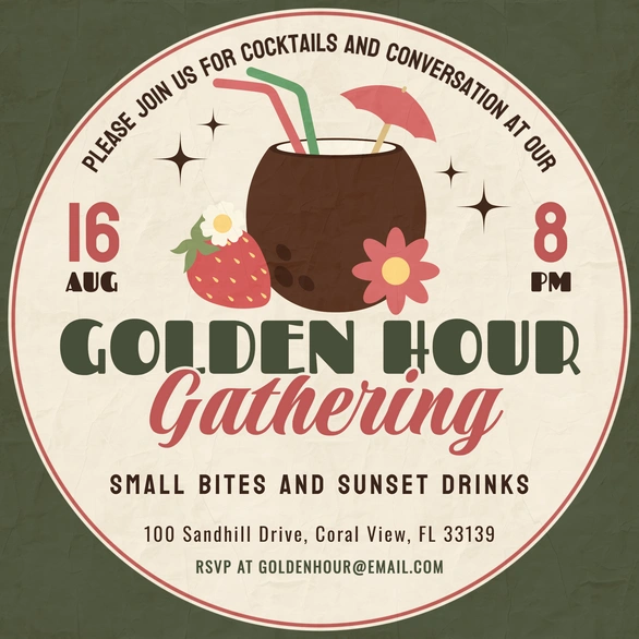 Social Gathering Invitation