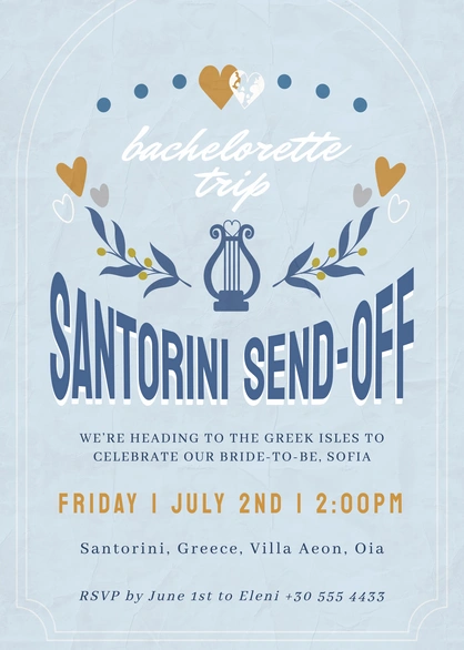 Bachelorette Party Invitation