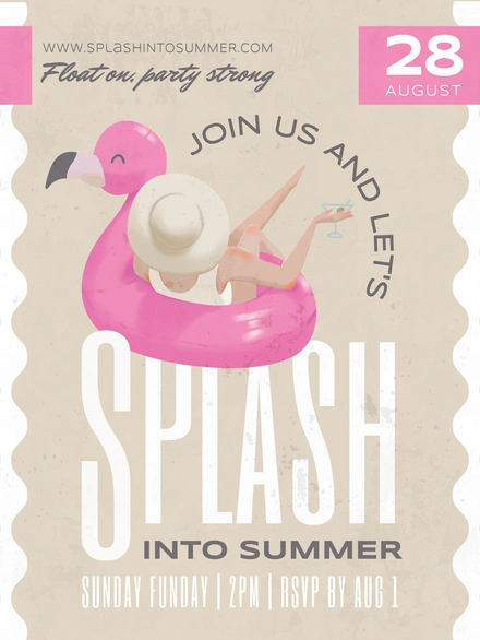 Summer Event Invitation