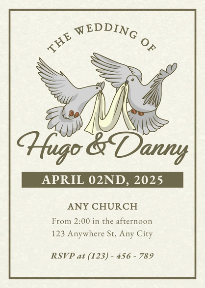 Wedding Announcement