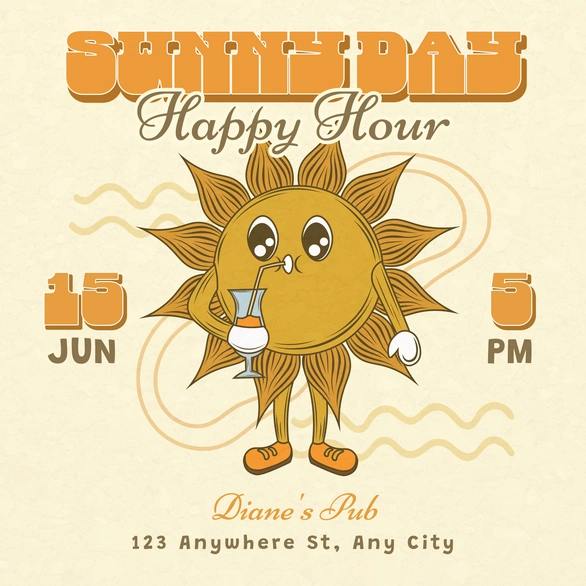 Happy Hour Invitation