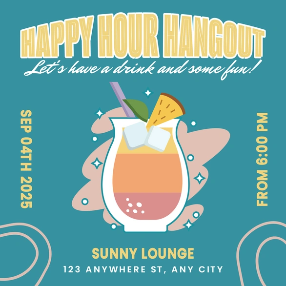 Cocktail Event Invitation