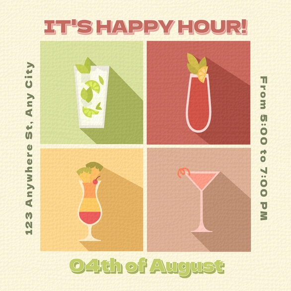 Invitation to a Happy Hour Event