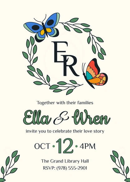 Ella & Wren's Wedding