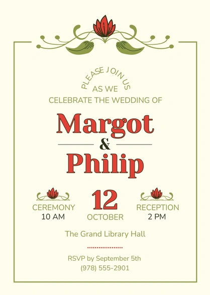 Margot & Philip Wedding