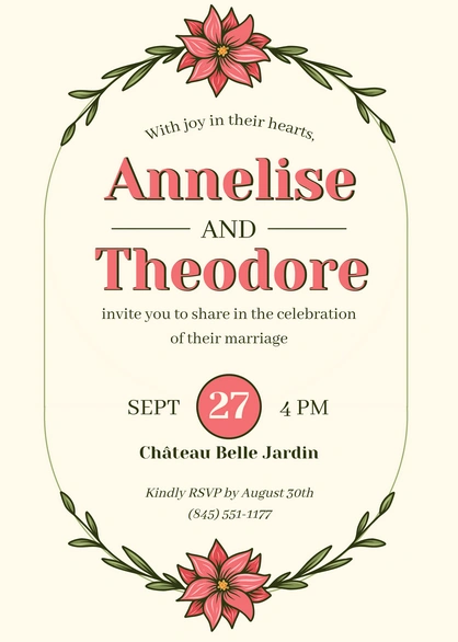 Annelise and Theodore's Wedding