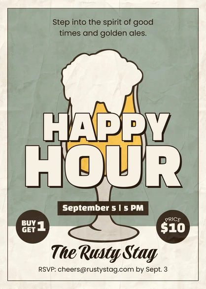 Promotional Event Poster