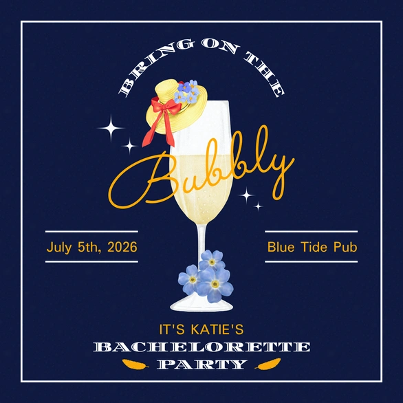 Bachelorette Party Invitation