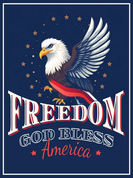 Patriotic Eagle