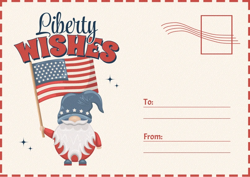 Liberty Wishes with Gnome