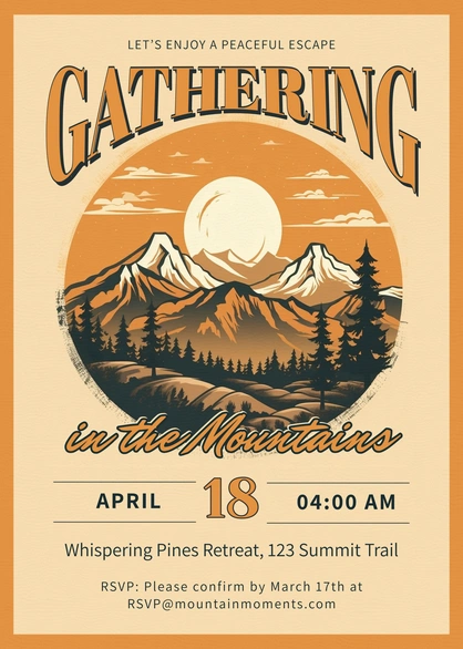 Outdoor Retreat Gathering