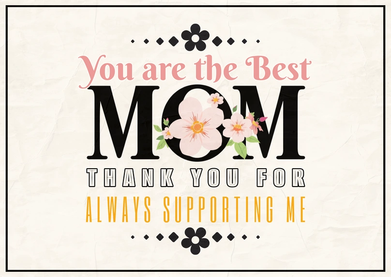 Mother's Day Appreciation