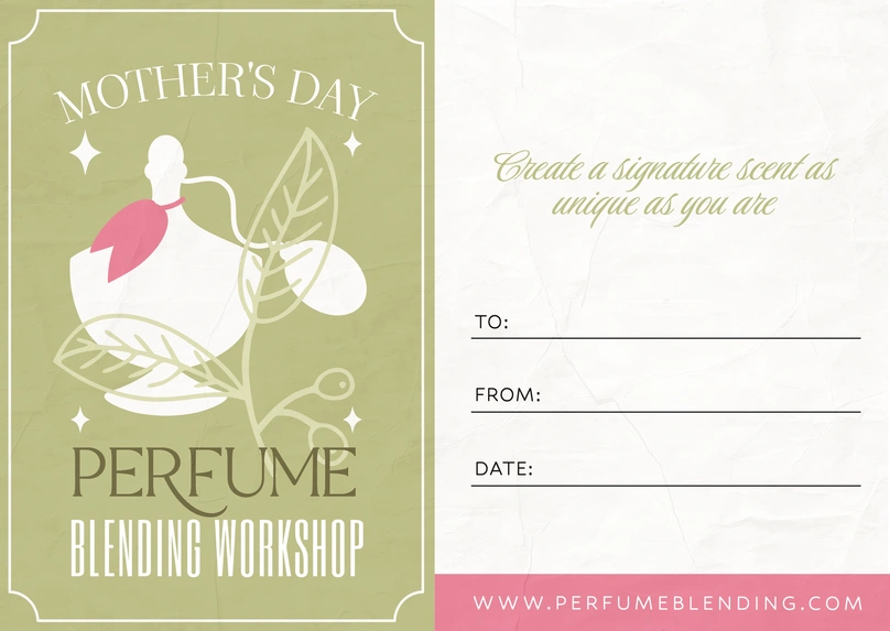 Perfume Workshop Gift Card