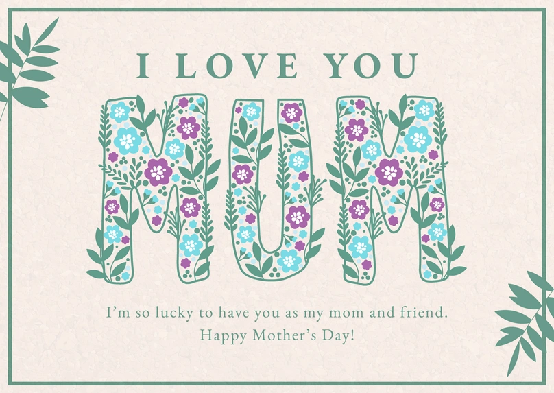 Mother's Day Greeting