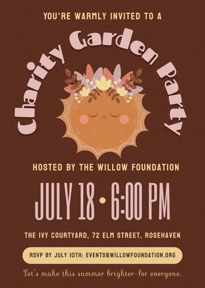 Charity Garden Party