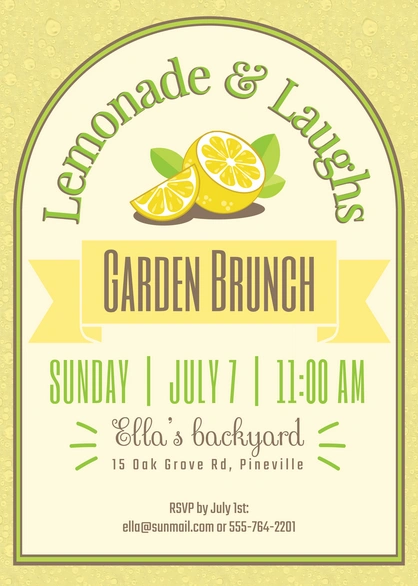 Garden Brunch Gathering