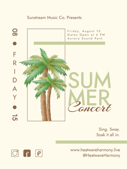 Concert Announcement