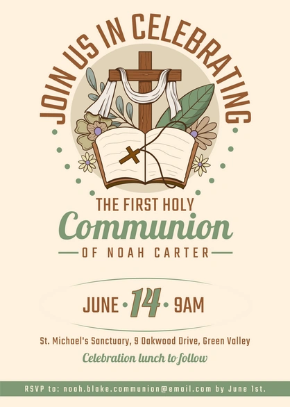 First Holy Communion