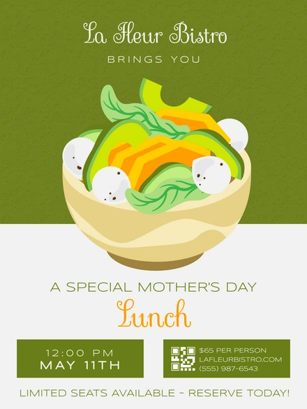 Mother's Day Lunch Invitation