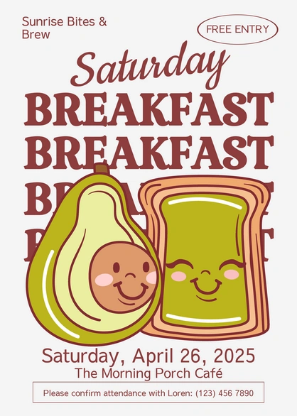 Saturday Breakfast Event