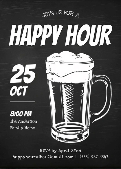 Join us for a happy hour event