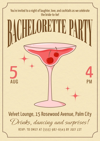 Bachelorette Party