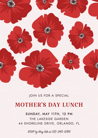 Mother's Day Lunch Event