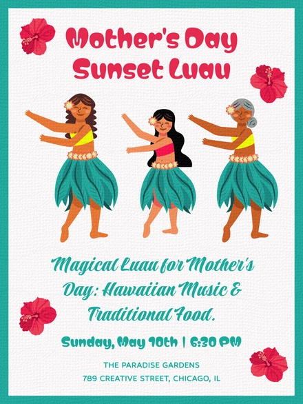 Mother's Day Event Invitation