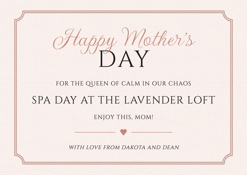 Mother's Day Celebration