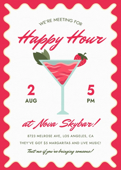 Happy Hour Gathering