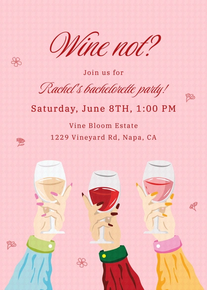 Bachelorette Party Invitation