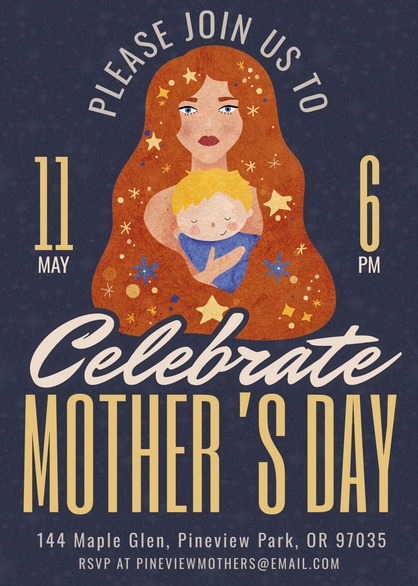 Mother's Day Event Invitation