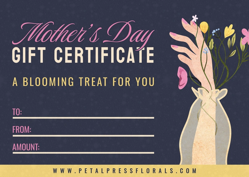 Gift Certificate Design