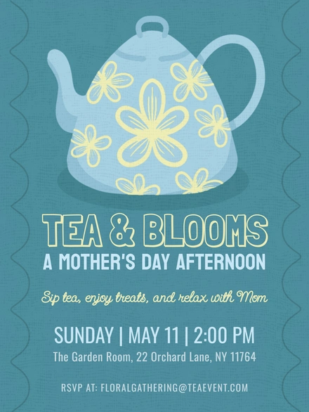 Mother's Day Event Invitation