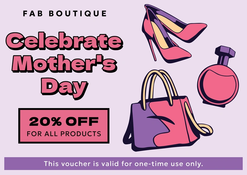Mother's Day Discount Voucher