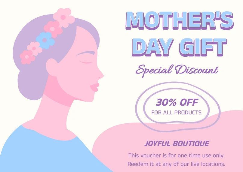 Mother's Day Discount