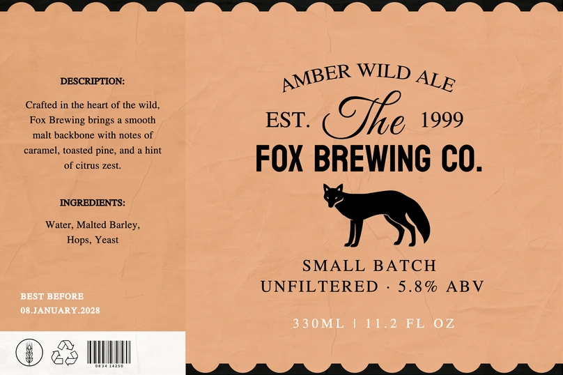 Beer Label Design
