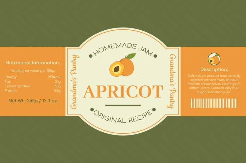 Apricot Homemade Jam