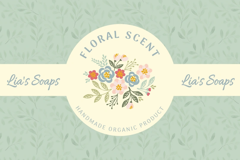 Handmade Organic Soap Label