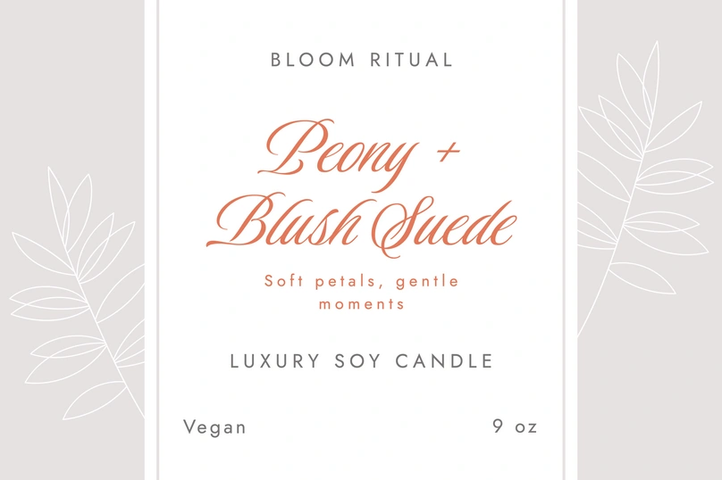 Candle Label