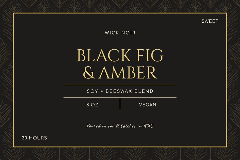 Candle Label