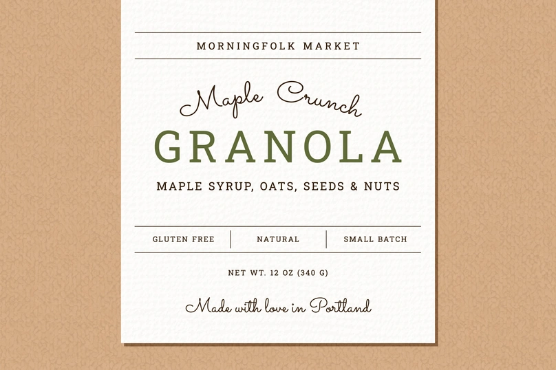 Granola Packaging