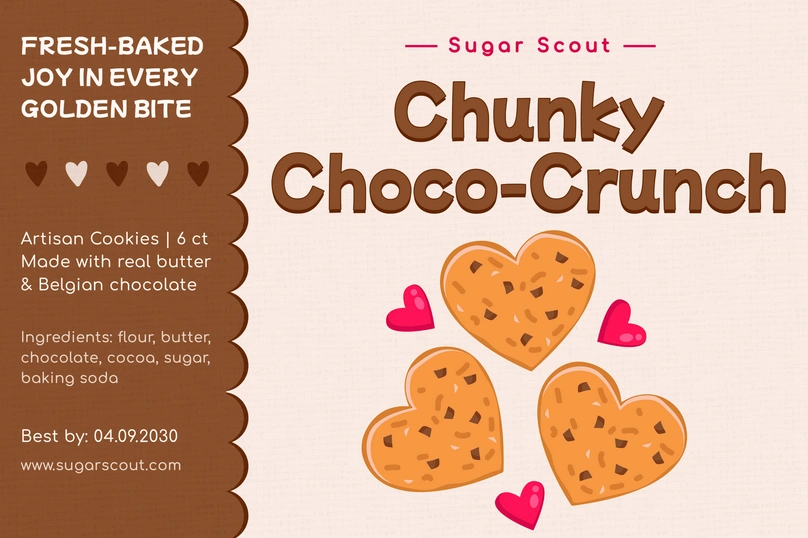Artisan Cookie Packaging